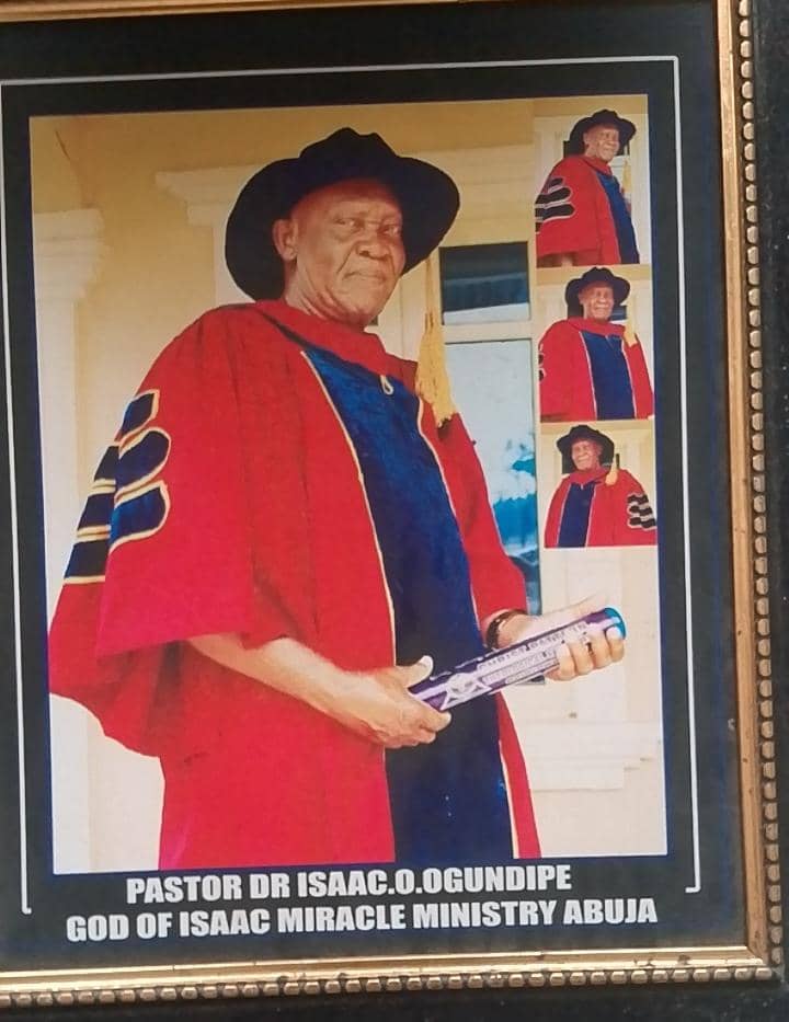 Patron Dr. Isaac .O. Ogundipe